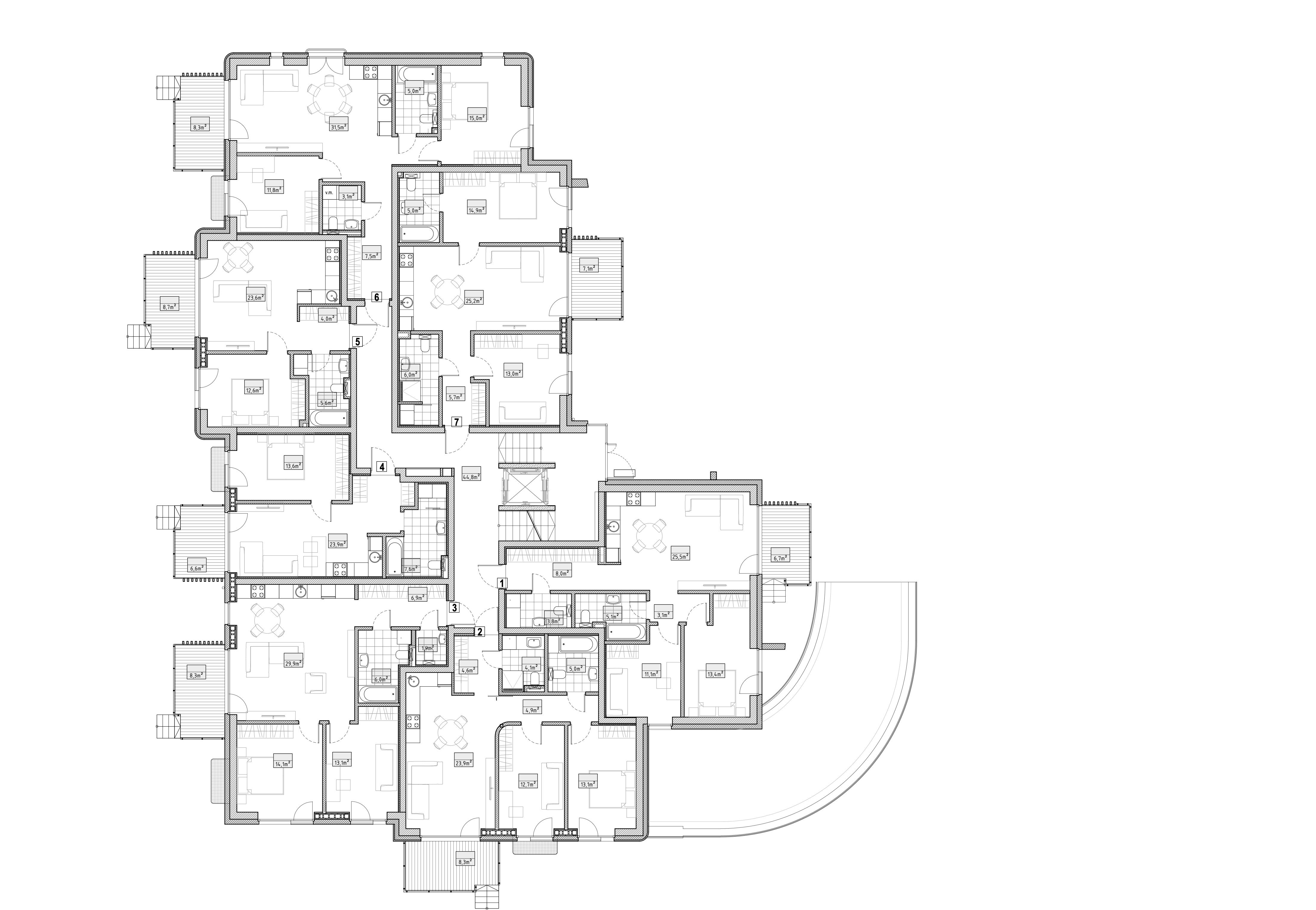 Kaukaza Nami – stāva plāns